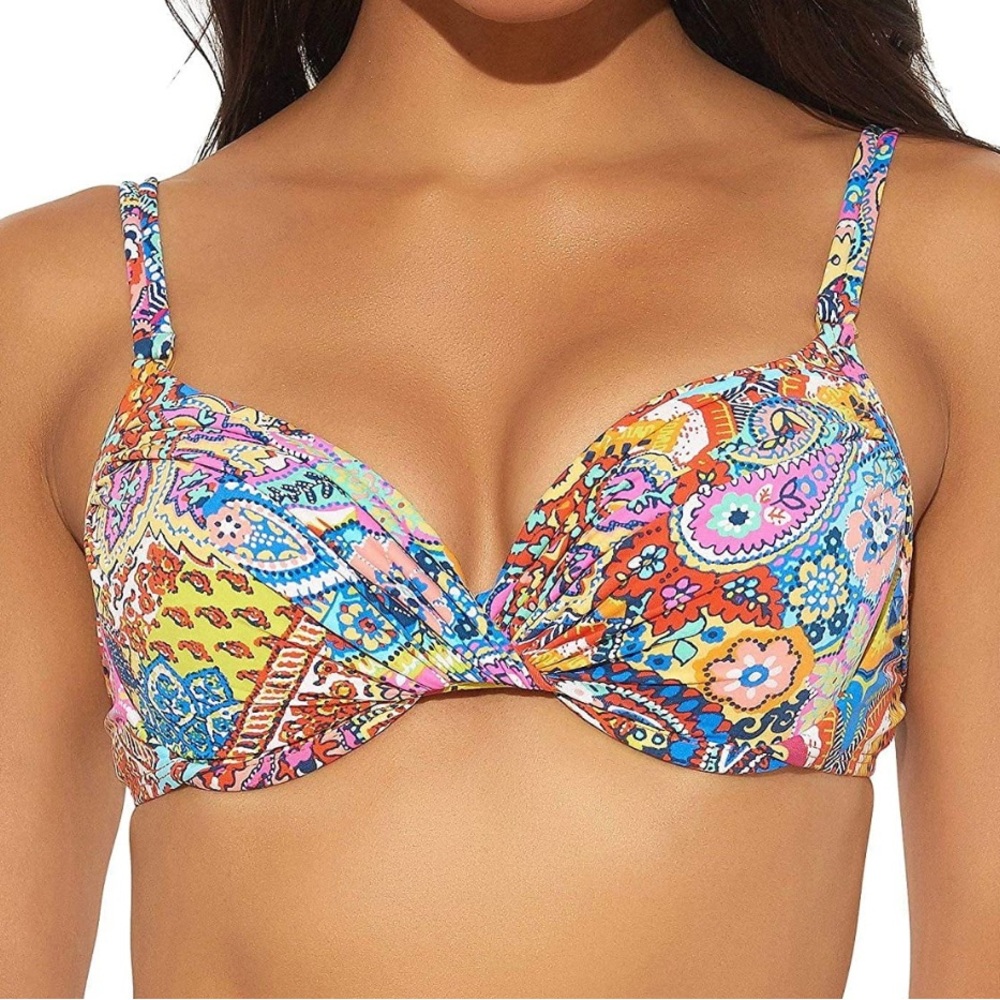 Bleu by Rod Beattie Bikini Top Size 8